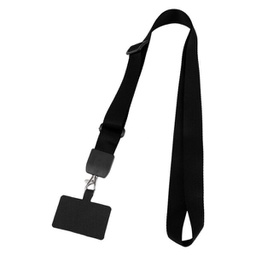 [59476] Smartphone Neck Strap Ιμάντας Μαύρο