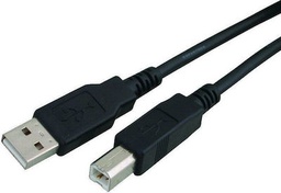 [5210131015865] POWERTECH USB 2.0 CABLE USB-A MALE USB-B MALE 1.5M CABU016
