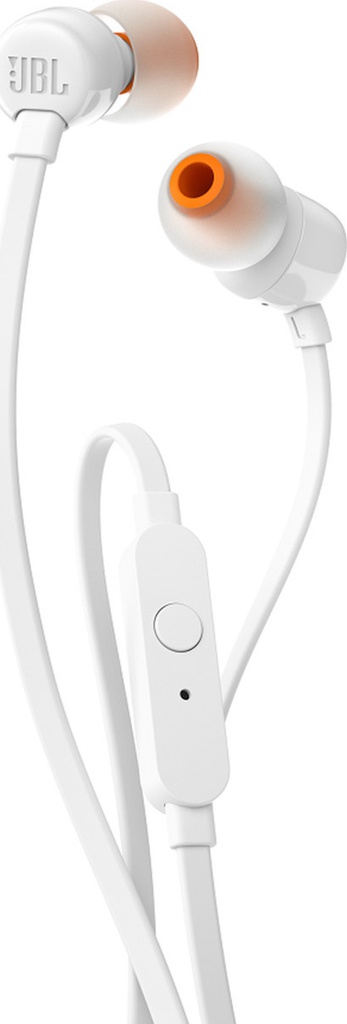 JBL TUNE110 In-ear Handsfree με Βύσμα 3.5mm Λευκό