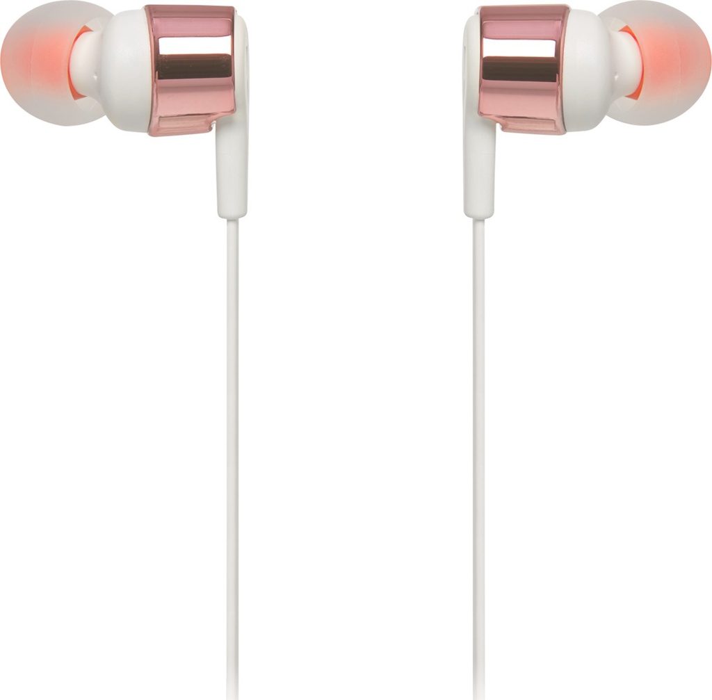 JBL T210 In-ear Handsfree με Βύσμα 3.5mm Ροζ Χρυσό