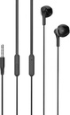 XO Handsfree EP39 Half In-Ear Handsfree 1.15μ Μαύρο