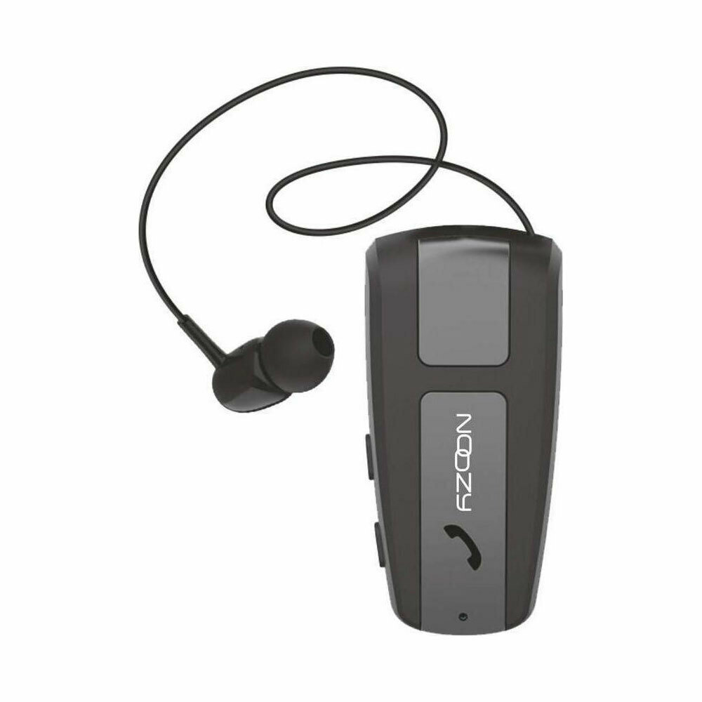 Bluetooth Hands Free Noozy Roller BH67 Bluetooth V.5.3 με Δόνηση Multi Pairing Μαύρο