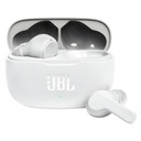 Bluetooth Hands Free JBL Wave 200TWS In-ear με 20 ώρες Αυτονομία IPX2, Deep Bass Sound Λευκό