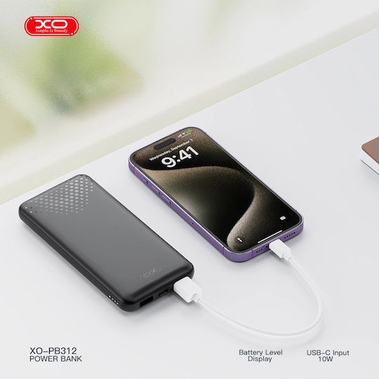 XO PR231 MagSafe Power Bank 10000mAh 15W Quick Charge 2.0 Γαλάζιο