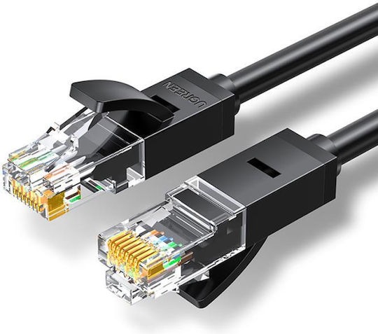 Ugreen U/UTP Cat.6 Καλώδιο Δικτύου Ethernet 5m Μαύρο 1τμχ