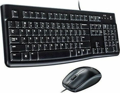 Logitech Desktop MK120 (920-002562) Σετ Πληκτρολόγιο &amp; Ποντίκι Αγγλικό US