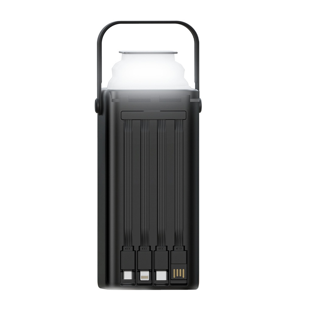 XO PR285 Power Bank 30000mAh με 2 Θύρες USB-A και Θύρα USB-C Power Delivery / Quick Charge 2.0 Μαύρο