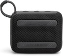JBL Go 4 Αδιάβροχο Ηχείο Bluetooth 4.2W με Διάρκεια Μπαταρίας έως 7 ώρες Μαύρο