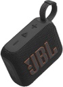 JBL Go 4 Αδιάβροχο Ηχείο Bluetooth 4.2W με Διάρκεια Μπαταρίας έως 7 ώρες Μαύρο