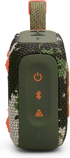 JBL Go 4 Αδιάβροχο Ηχείο Bluetooth 4.2W με Διάρκεια Μπαταρίας έως 7 ώρες Μαύρο
