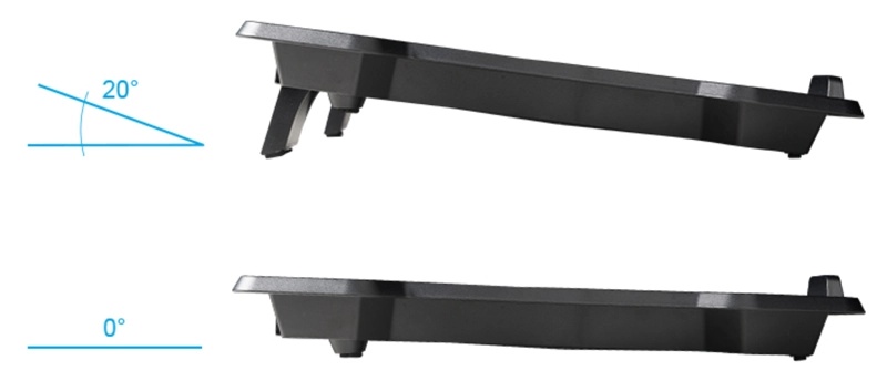 Powertech Cooling Pad για Laptop έως 15.6" με 2 Ανεμιστήρες και Φωτισμό PT-930