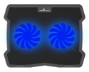 Powertech Cooling Pad για Laptop έως 15.6" με 2 Ανεμιστήρες και Φωτισμό PT-930