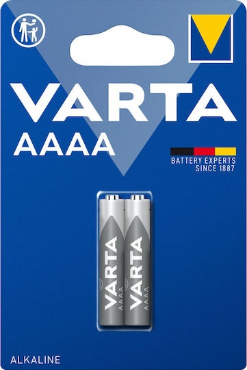 Varta Αλκαλικές Μπαταρίες AAAA 1.5V 2τμχ