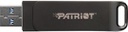Patriot Rage R550 128GB USB 3.2 Stick με σύνδεση USB-C &amp; USB-A Μαύρο