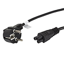 LANBERG NOTEBOOK POWER CORD CEE 7/7->C5 1.8M(MIKI)