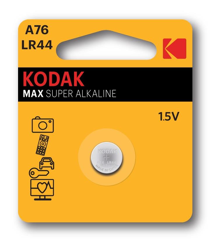 Kodak MAX A76 LR44 Single-use battery