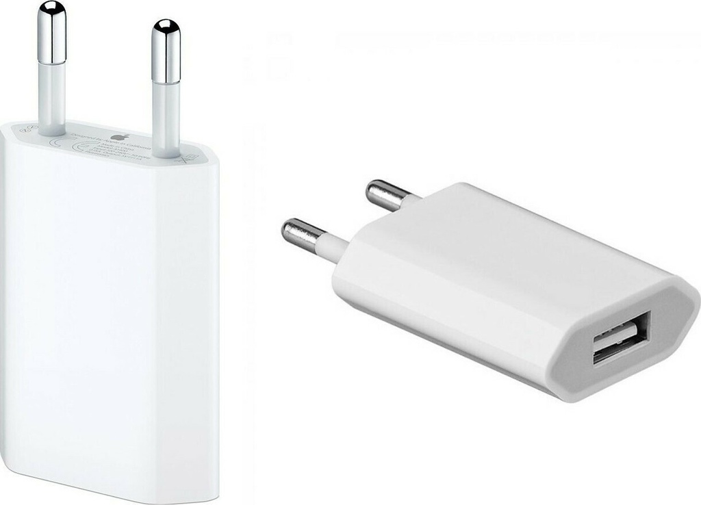 Apple USB Wall Adapter Λευκό (A1400)-14852