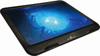 Powertech Cooling Pad για Laptop έως 15.6&quot; με 1 Ανεμιστήρα και Φωτισμό (PT-740)