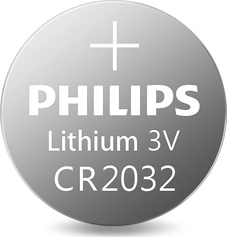 Philips Electronics Lithium Μπαταρία Ρολογιών CR2032 3V 1τμχ