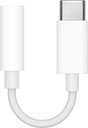 Apple Μετατροπέας USB-C male σε 3.5mm female Λευκό (MU7E2ZM/A)