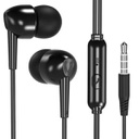 XO EP37 In-Ear Handsfree 1.15μ Μαύρο