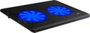 Powertech Cooling Pad για Laptop έως 15.6&quot; με 2 Ανεμιστήρες και Φωτισμό (PT-738)