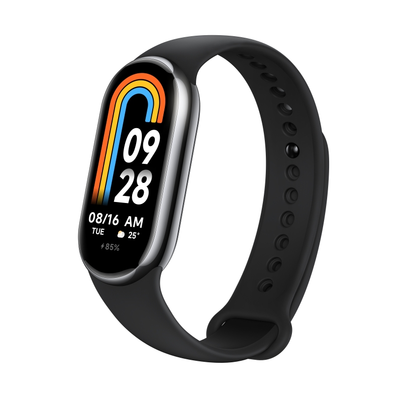 Xiaomi Smart Band 8 Αδιάβροχο με Παλμογράφο Μαύρο