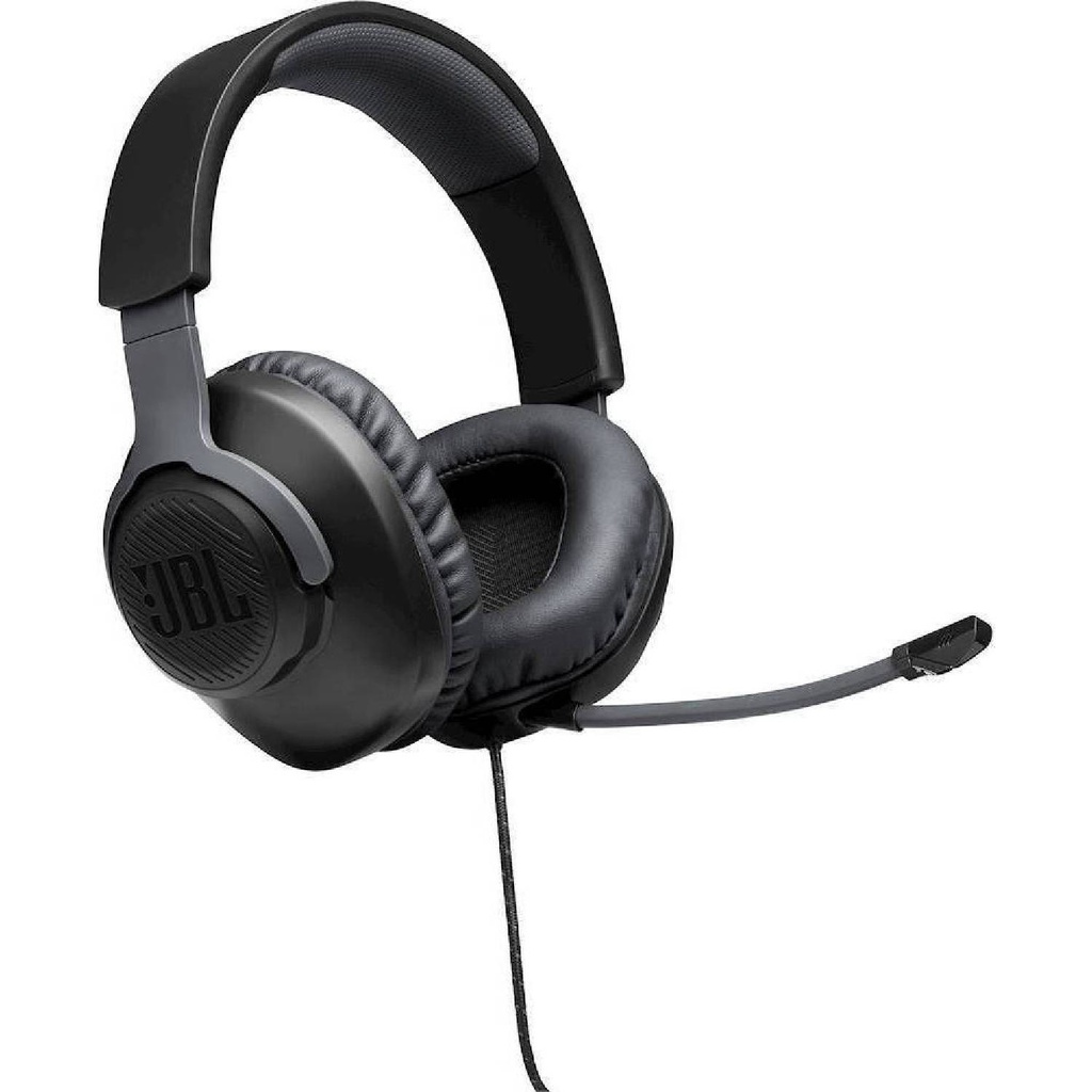 JBL Quantum 100 Gaming Headset με σύνδεση 3.5mm, Μαύρο