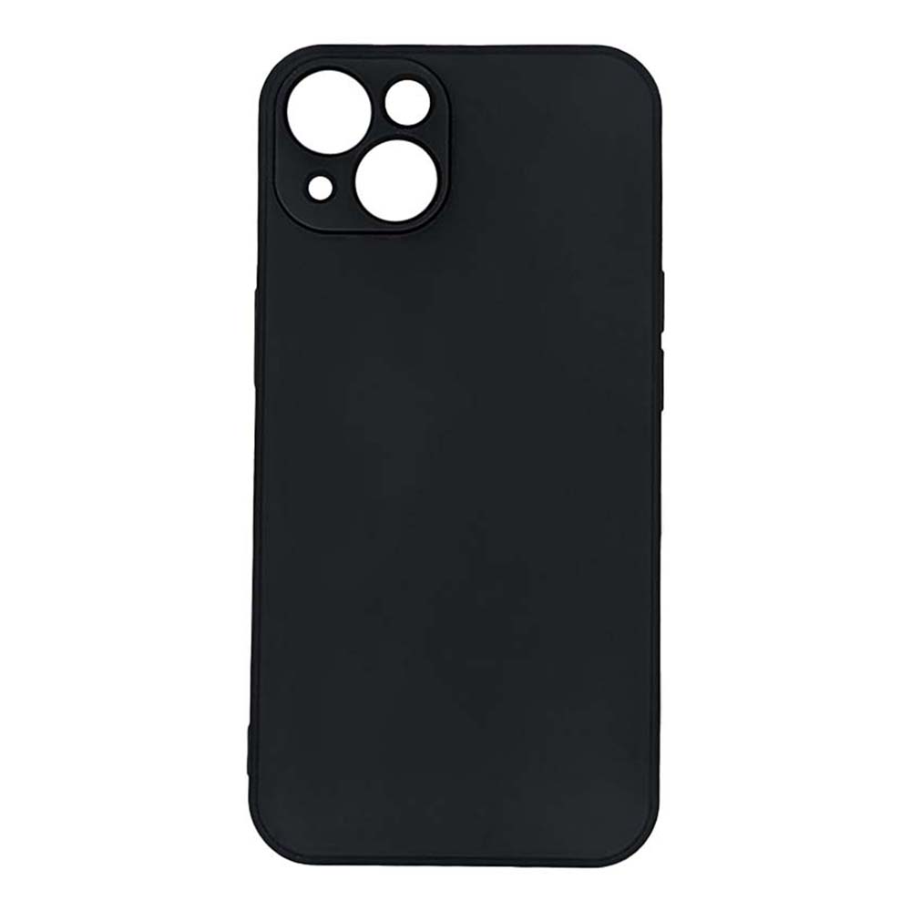 Θήκη Σιλικόνης Apple iPhone 12 / 12 Pro Μαύρη