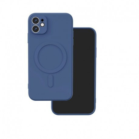 Θήκη Σιλικόνης Back Cover Navy Μπλε για iPhone 17