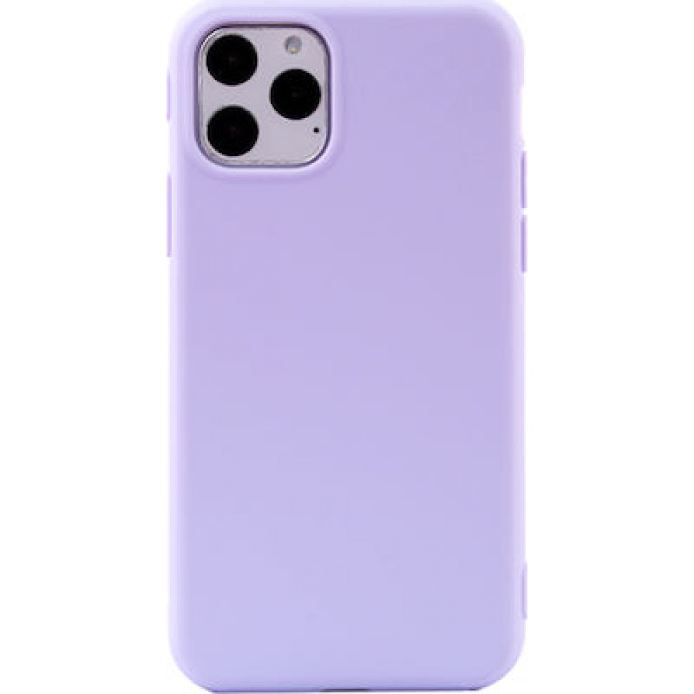 Θήκη Σιλικόνης 1,2 mm Για Apple iPhone 13 Pro 6.1" Μωβ