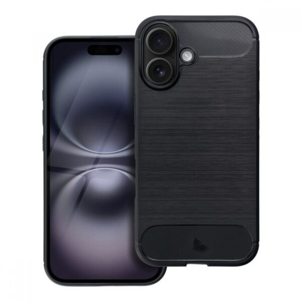 Θήκη Σιλικόνης Matt 1,5 mm Για Apple iPhone 16 Plus 5G 6,7" Μαύρο