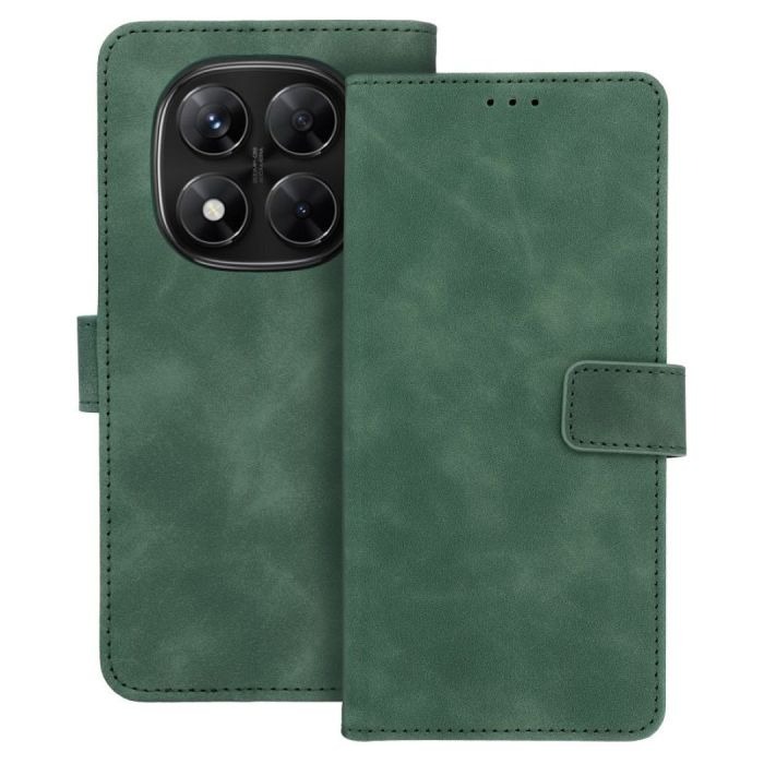 Θήκη Βιβλίο Για Xiaomi Redmi Note 14 Pro 5G/14 Pro Plus 5G Σκούρο - Πράσινο