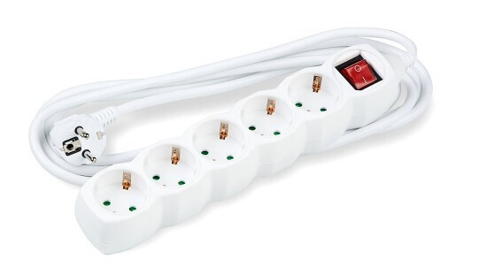 Technik Πολύπριζο 4 Θέσεων με Διακόπτη και Καλώδιο 3m