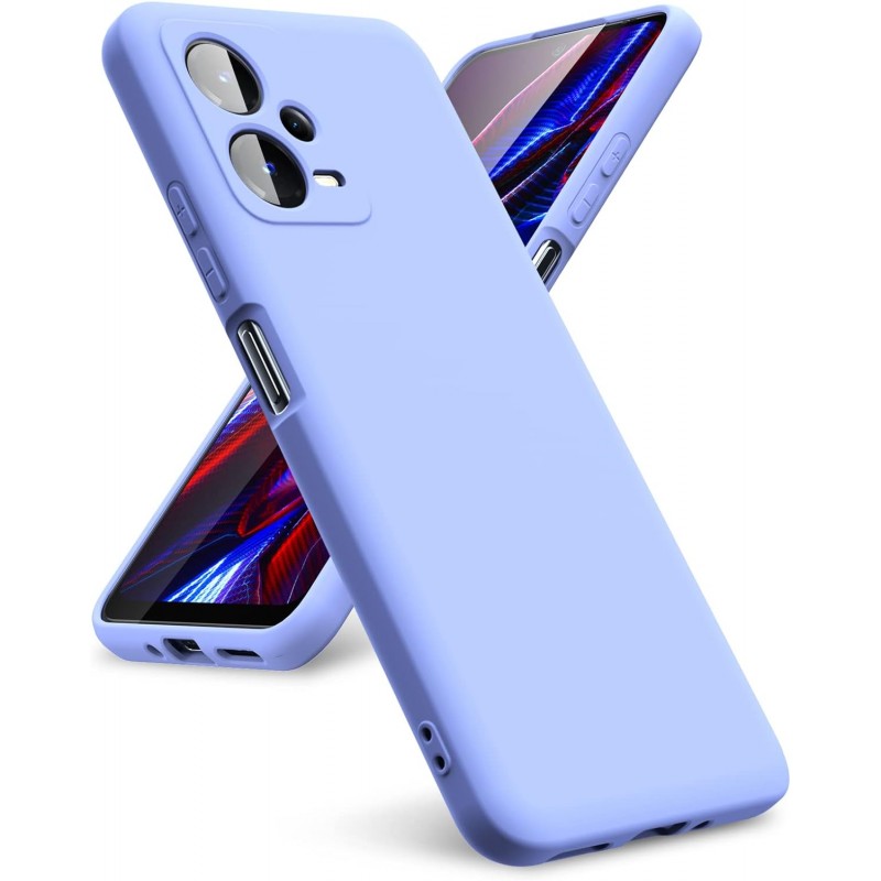 Θήκη Σιλικόνης Matt 1,2 mm Για Xiaomi Redmi Note 12 5G ( Global ) ΜΠΛΕ ΑΝΟΙΧΤΟ