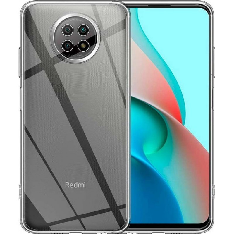 Θήκη Σιλικόνης 1,5 mm Για Xiaomi Redmi Note 9T 5G Διάφανη