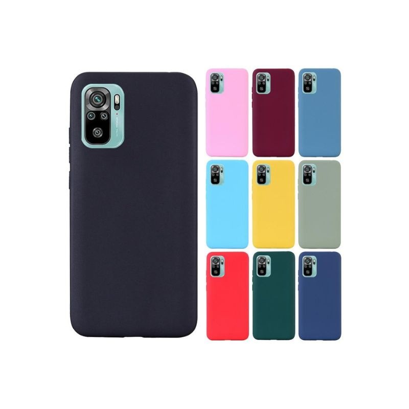 Θήκη Σιλικόνης 2,0 mm Για Xiaomi Redmi Note 10 4G / 10S Μπορντό