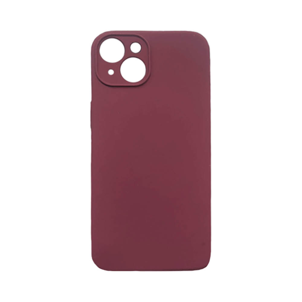 Θήκη Σιλικόνης Soft 2.0 mm Για Apple iPhone 15 5G 6,1" Μπορντό