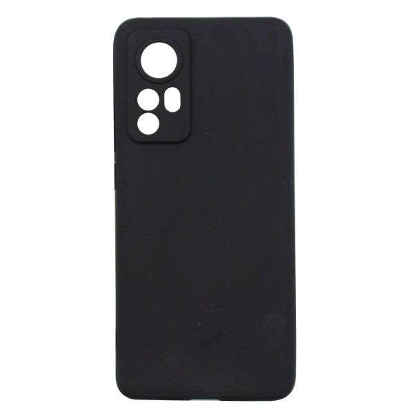 Θήκη Σιλικόνης για Xiaomi 12/12Χ μαύρη