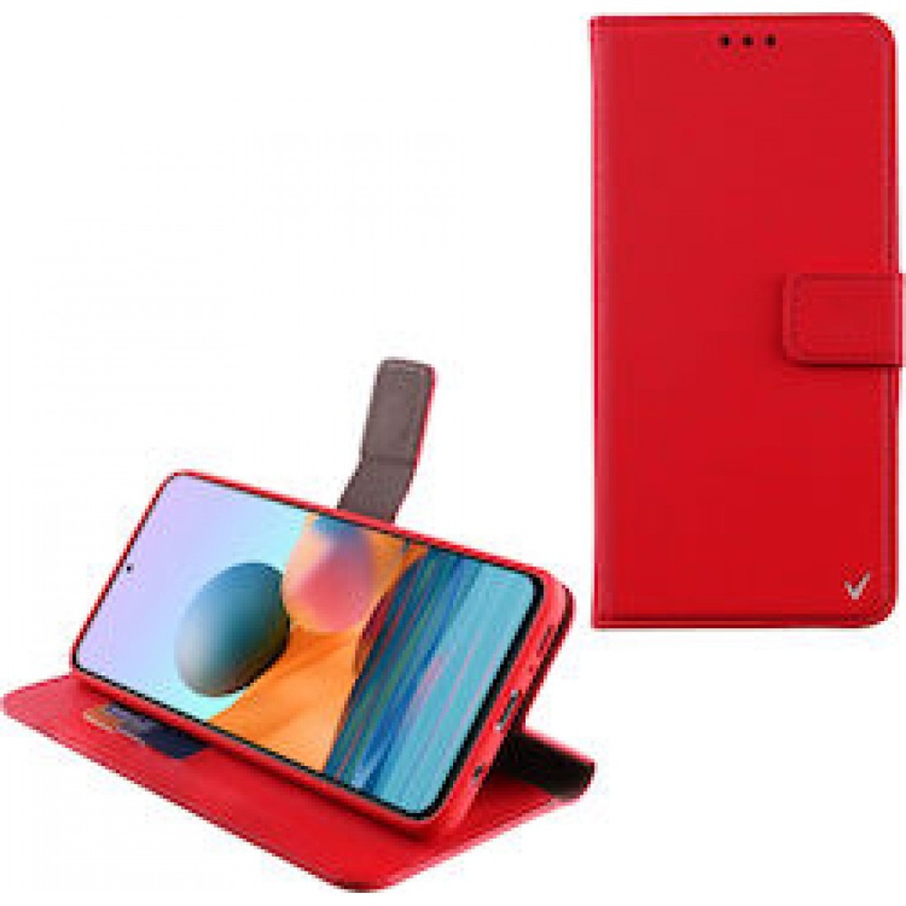 Θήκη Βιβλίο για  Xiaomi Redmi Note 10 PRO κόκκινη