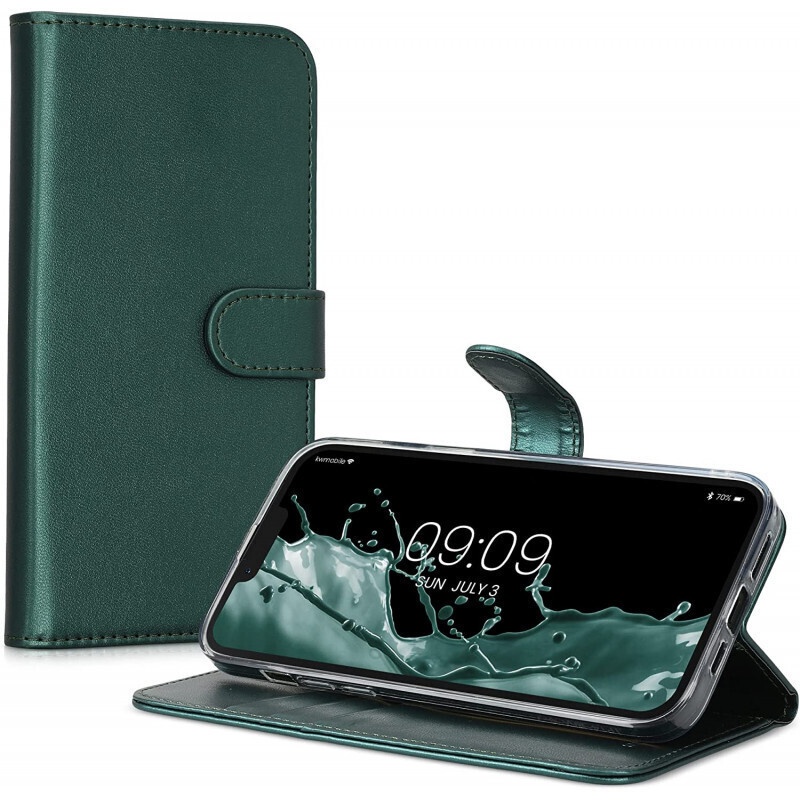 Oem Θήκη Βιβλίο Με Υποδοχή Κάρτας Για Samsung Galaxy A16 5G Σκούρο - Πράσινο