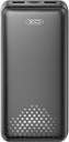 XO PB313 Power Bank 20000mAh με 2 Θύρες USB-A και Θύρα USB-C Μαύρο