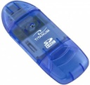Esperanza TA101 Card Reader USB 2.0 για SD Μπλε