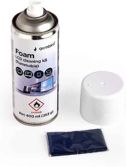 Gembird Foam Lcd Cleaning Kit Flammable 400ml Ck-lcd-08