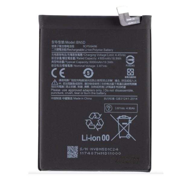 XIAOMI REDMI NOTE 11 / REDMI NOTE 11s / POCO M4 PRO 4G – BN5D BATTERY 5000mAh (OEM)