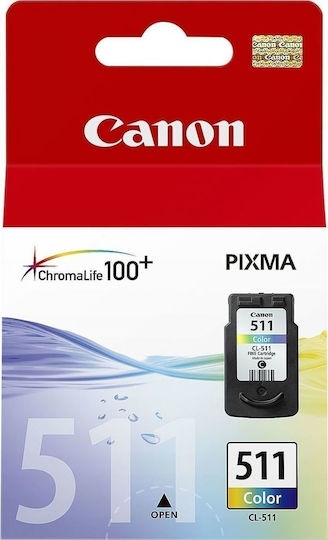 Canon CL-511 Γνήσιο Μελάνι Εκτυπωτή InkJet Πολλαπλό (Color) (2972B001)
