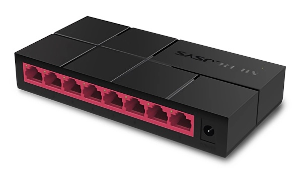  Mercusys MS108G V1 Unmanaged L2 Switch με 8 Θύρες Gigabit (1Gbps) Ethernet