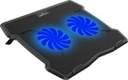 Powertech Cooling Pad για Laptop έως 15.6" με 2 Ανεμιστήρες και Φωτισμό PT-930
