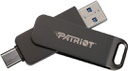Patriot Rage R550 128GB USB 3.2 Stick με σύνδεση USB-C &amp; USB-A Μαύρο