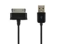 [5908214350100] 4World Cable USB 2.0 for Galaxy Tab transfer/charging 1.0m black